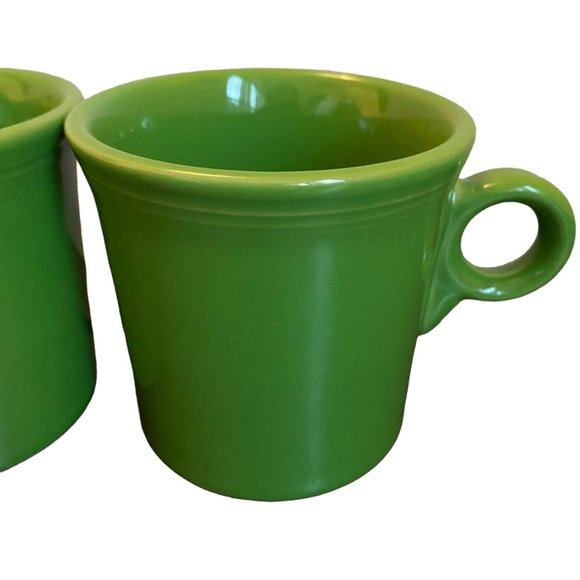 Fiestaware Kitchen Fiestaware Shamrock Green Ring Handle Tom And Jerry Mugs Lead Free